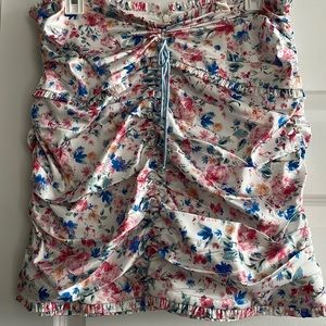 For Love And Lemons Ruched Skirt